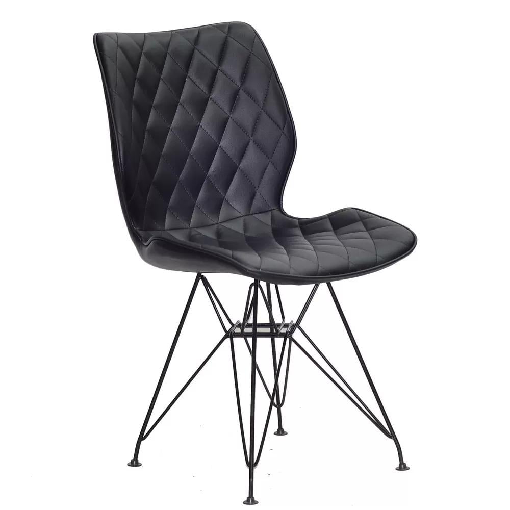Стілець KRISTIAN METALL Black ML Чорний (114381)
