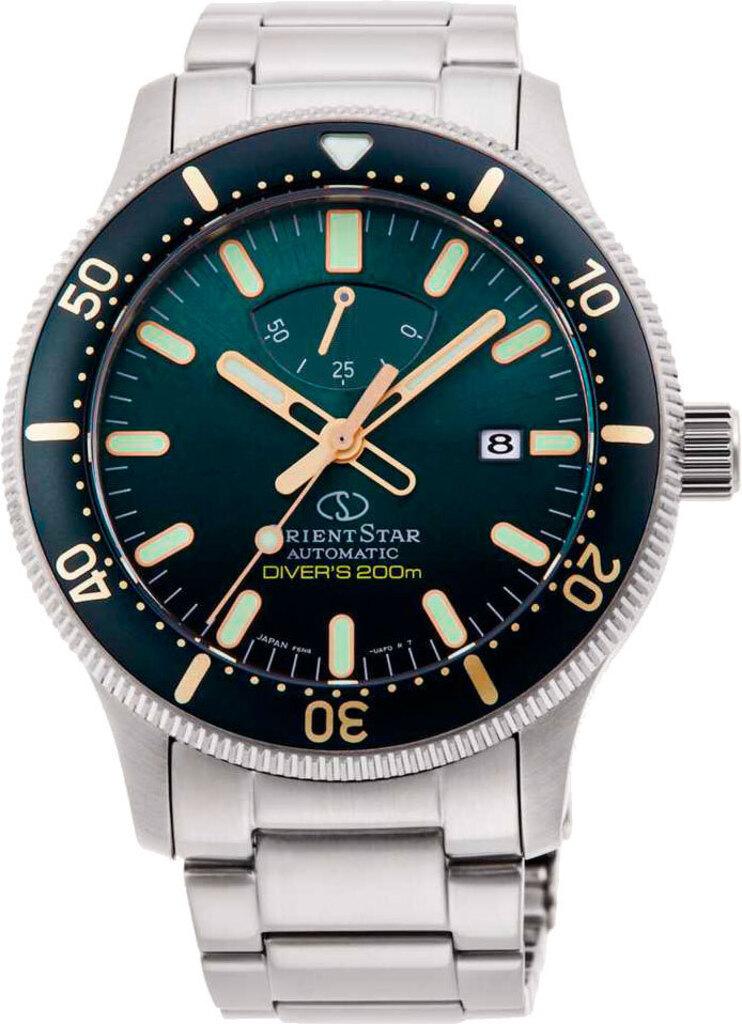 Наручные часы мужские Orient Star RE-AU0307E00B и ремешок RE-AU0307E00B со стальным корпусом/сапфировым стеклом WR 200 м Зеленый (3124788991) Наручные часы мужские Orient Star RE-AU0307E00B и ремешок RE-AU0307E00B со стальным корпусом/сапфировым стеклом WR 200 м Зеленый (3124788991)