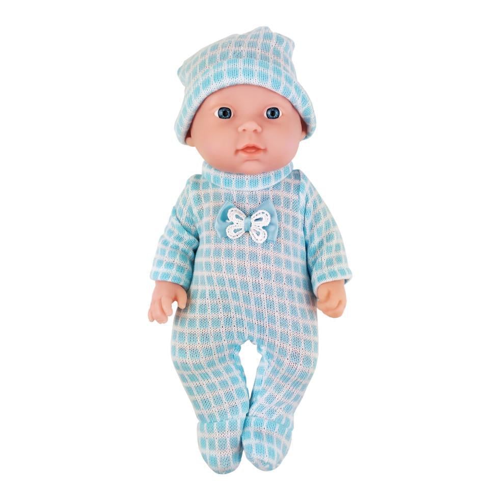 Лялька пупс Bambi 216-H-255-F-2 плаче/сміється/говорить комбінезон Синій (RLT22002s27980) (RLT22002s27980)