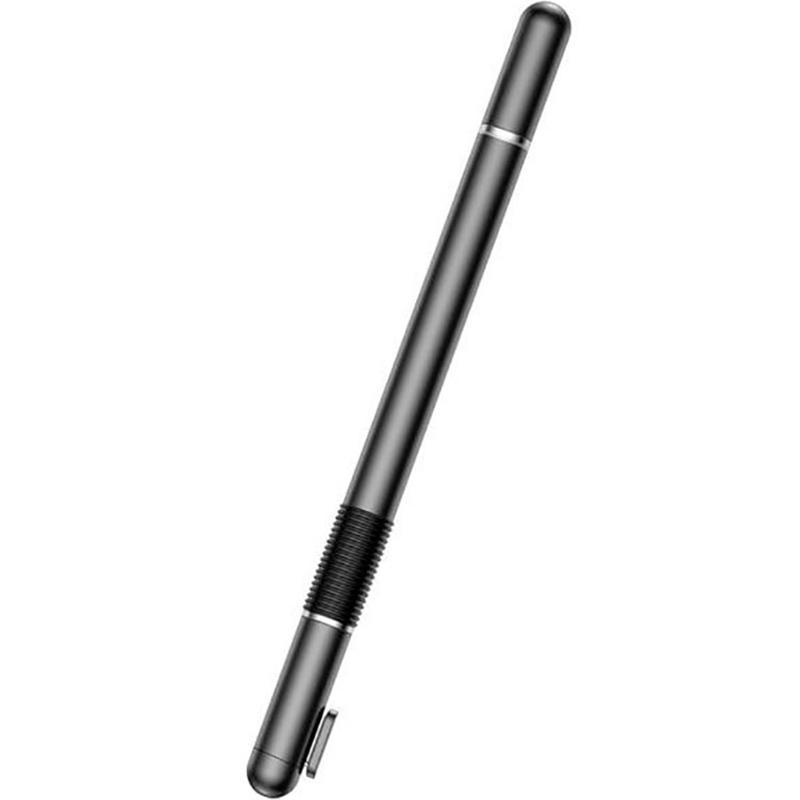 Ручка-стилус Baseus Golden Cudgel Capacitive Stylus Pen 2в1 Black - фото 2