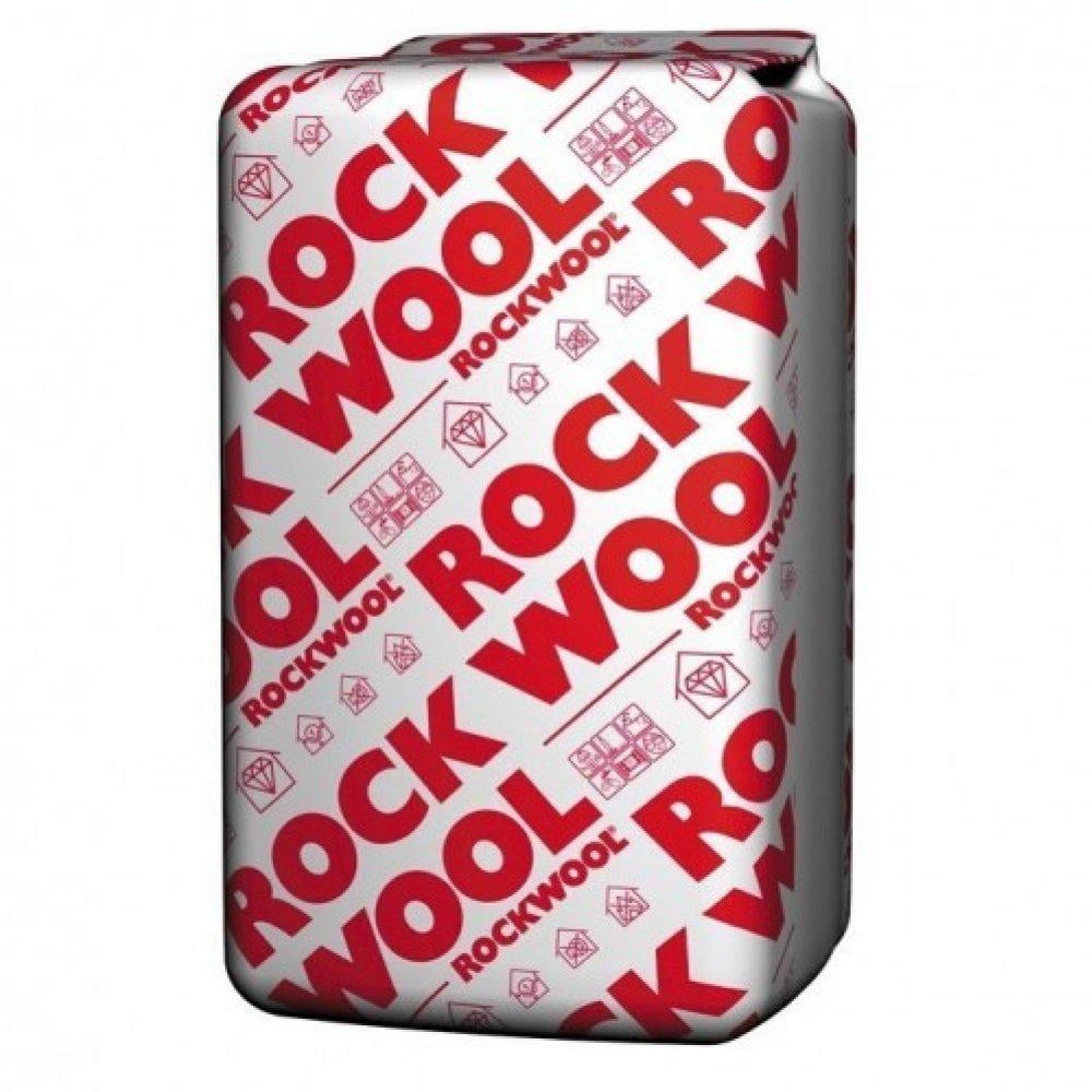 Базальтовая вата ROCKWOOL Rockmin 50 мм 600х1000 мм 10,8 м² 26 кг/м3 (30306323)