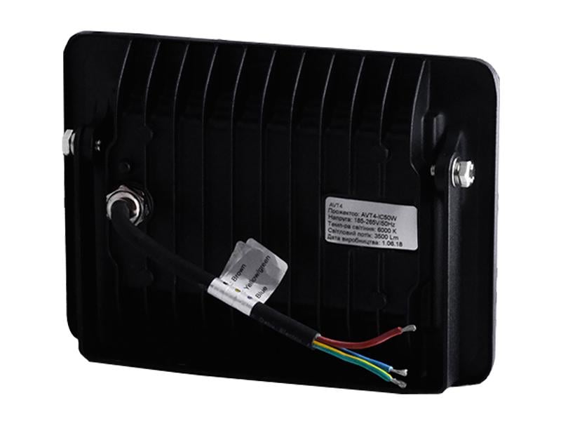 Прожектор светодиодный AVT 1-1C 50W SMD 6000К 1-1C (1419) - фото 2 Прожектор светодиодный AVT 1-1C 50W SMD 6000К 1-1C (1419) - фото 2