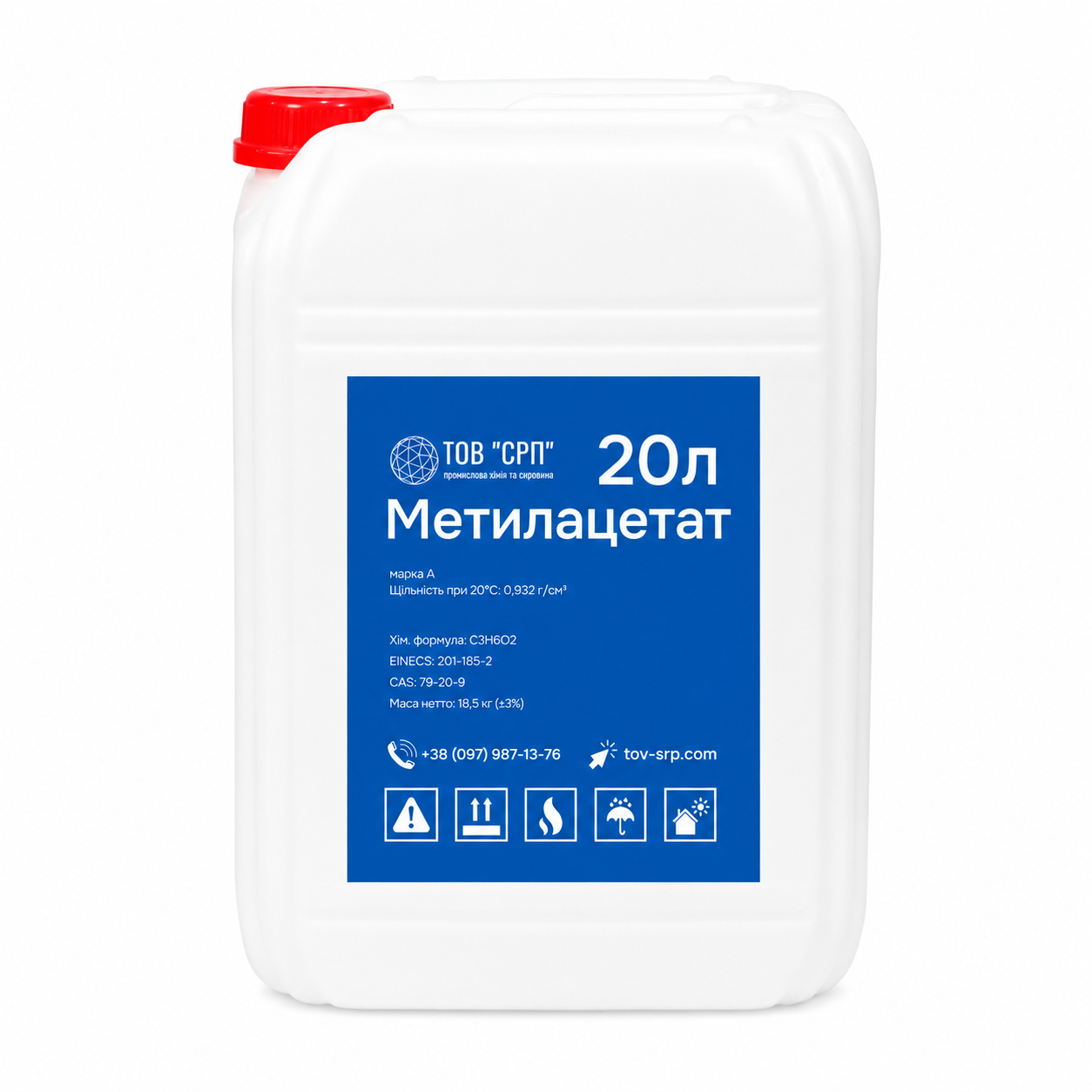 Метилацетат Марка А 20 л