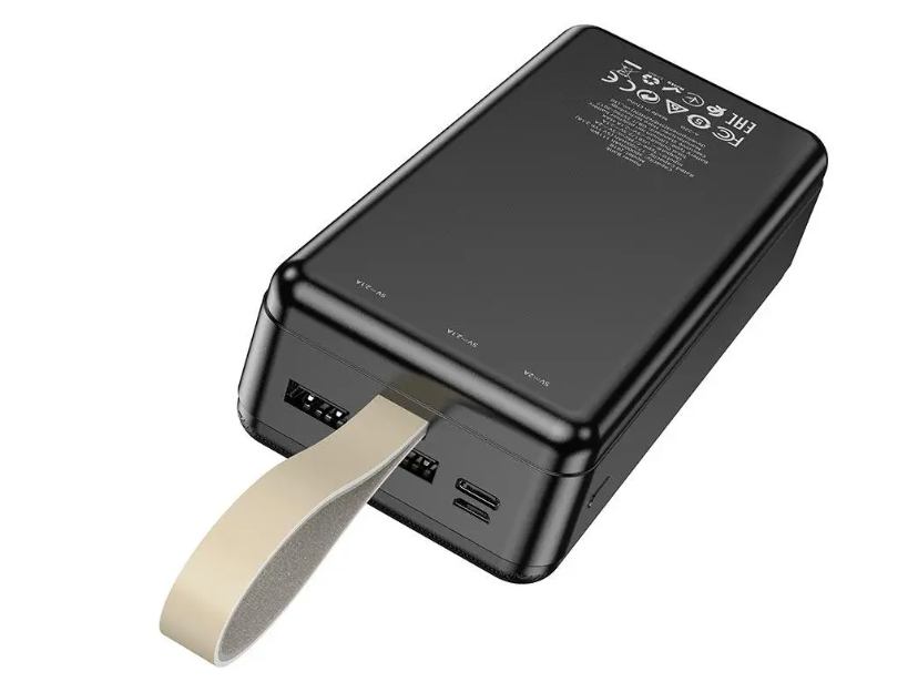 Повербанк Hoco J91B 30000 mAh 2 USB Type-C 2,1 A Черный - фото 2