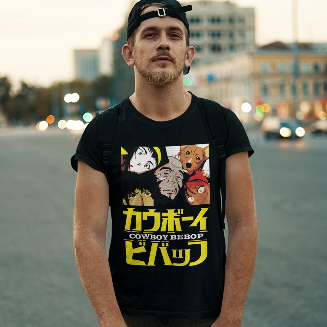 Футболка мужская Cowboy Bebop XL Черный (00000007211)