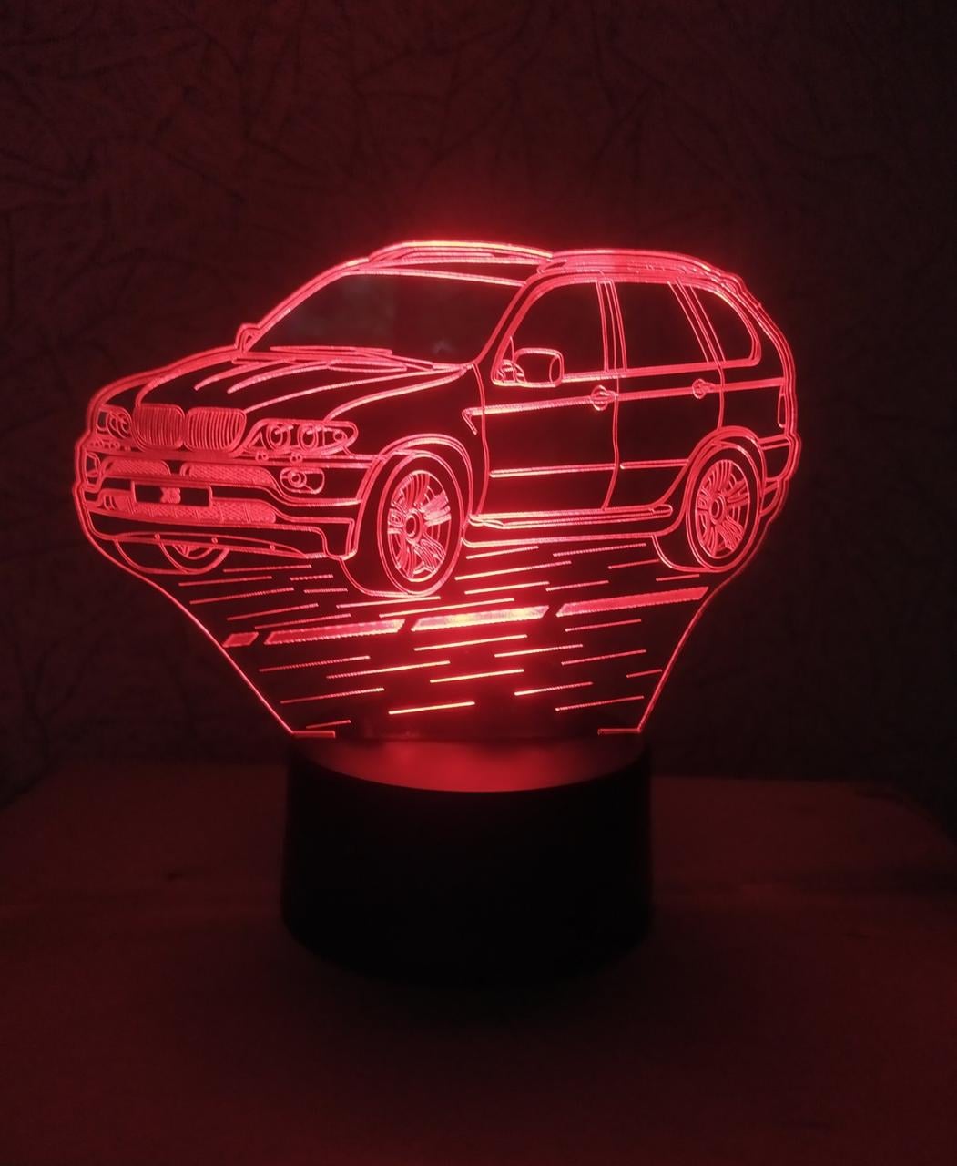 3d-ночник BMW Х5 несколько подсветок/на пульте (1995772955)