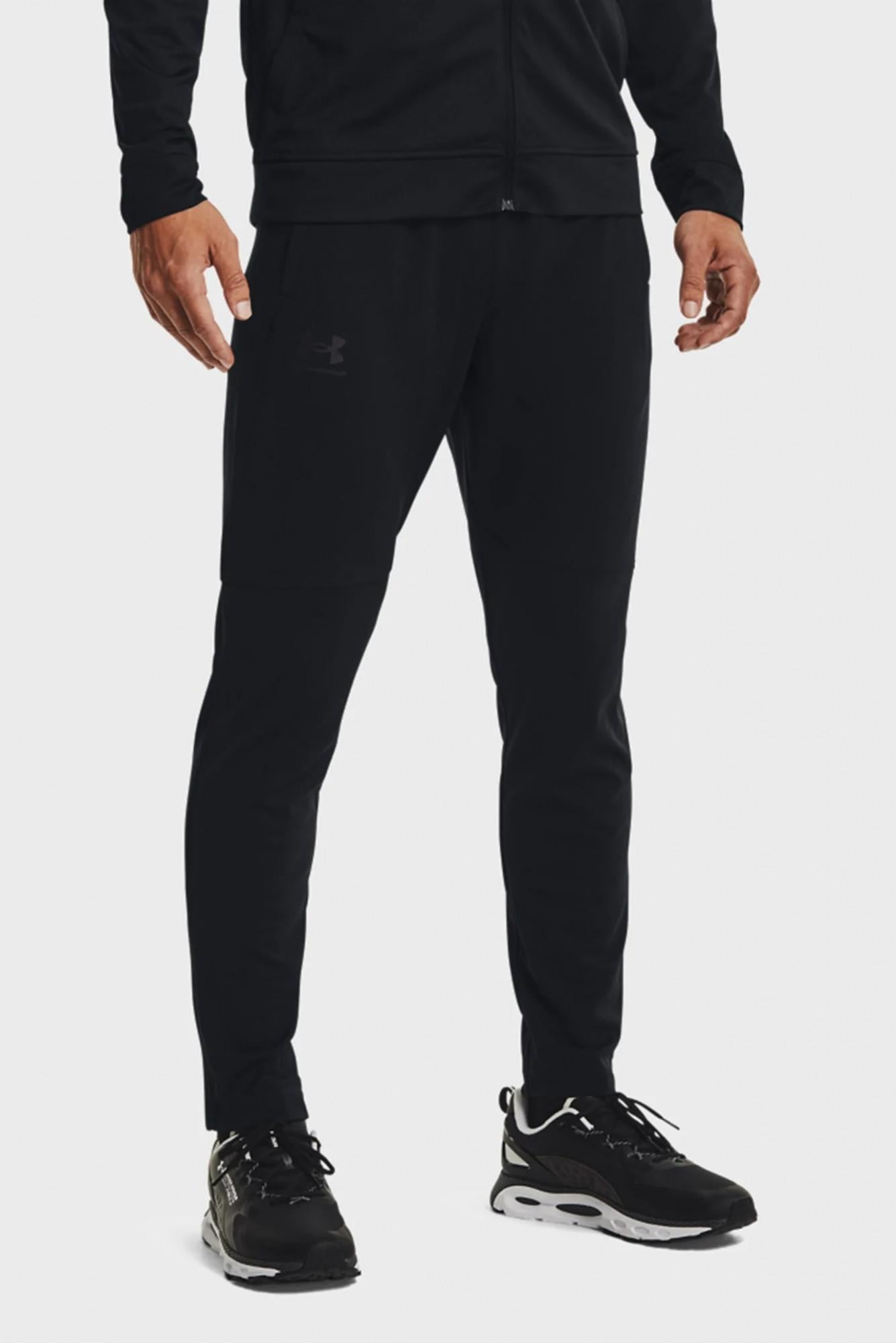 Спортивные штаны Under Armour RU PIQUE TRACK PANT SM Черный (1366203-001 SM)