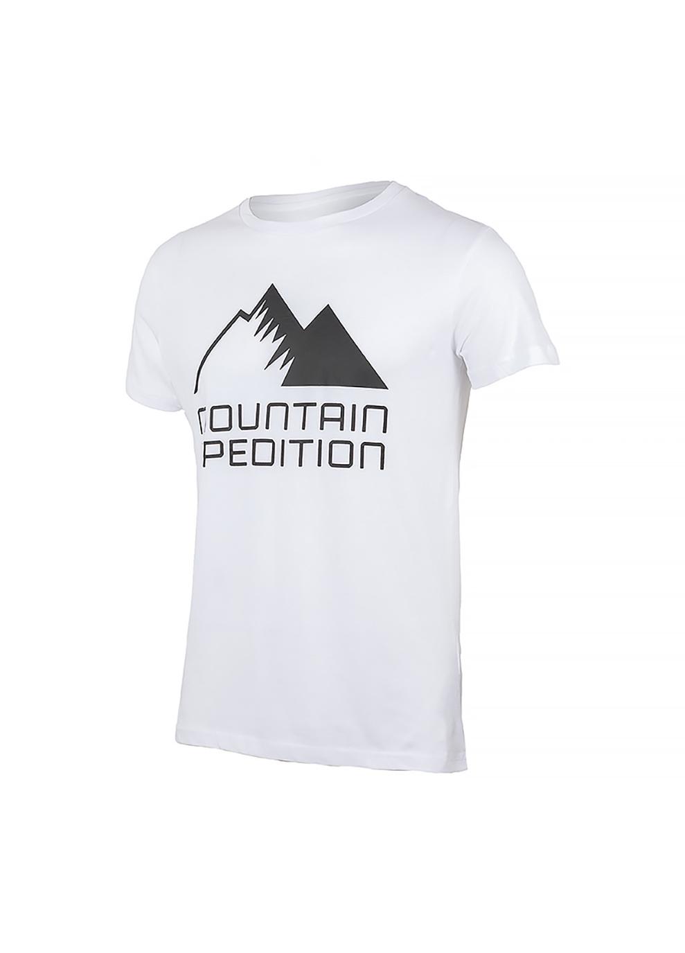 Футболка мужская JEEP T-SHIRT MOUNTAIN XPEDITION Print JX22A M Белый (O102627-W030 M)