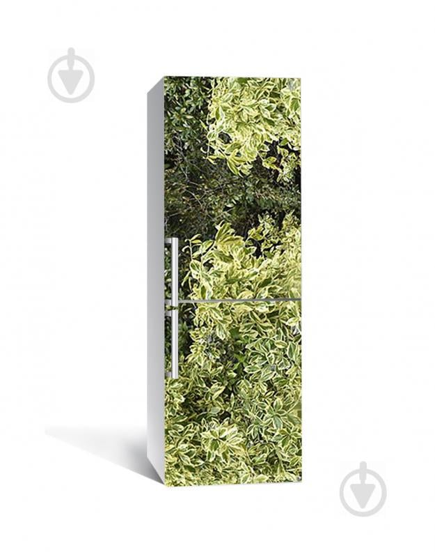 Наклейка на холодильник Zatarga «Лохматый куст» 650х2000 мм виниловая 3Д наклейка декор на кухню самоклеящаяся