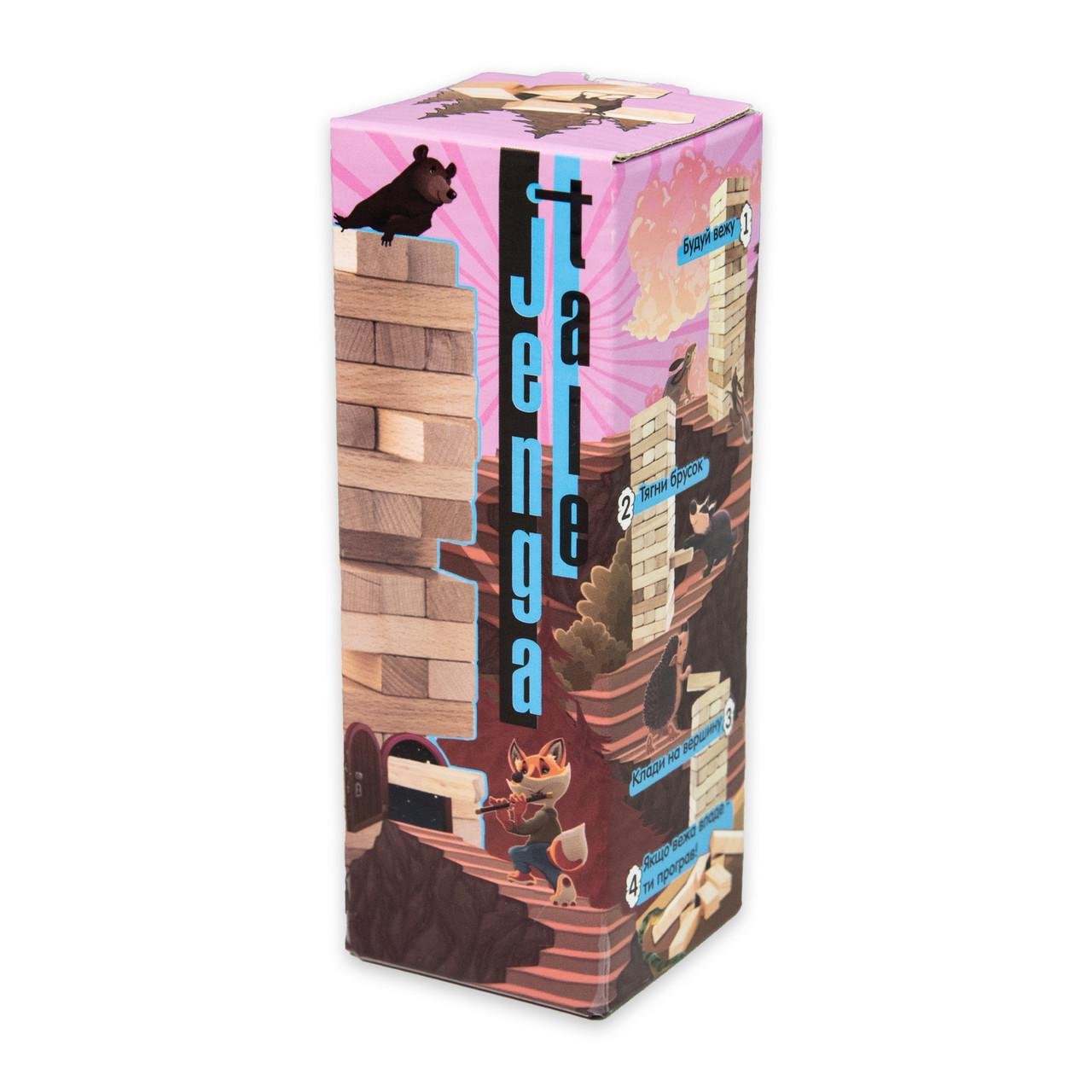 Настільна гра Strateg Jenga Tale 48 брусків (966)