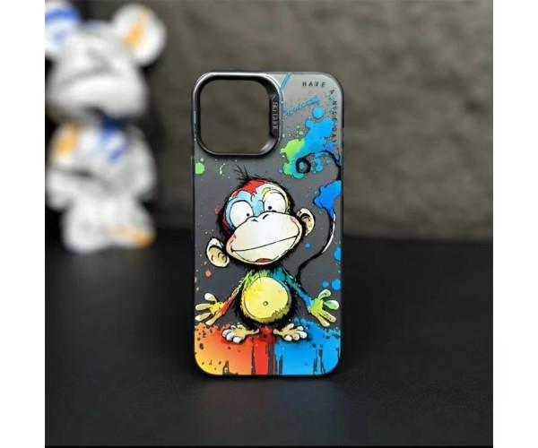 Чохол - накладка So Cool Print для iPhone 13 / 14 Monkey