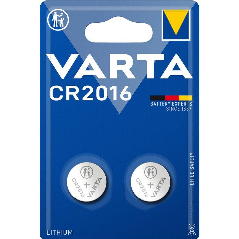 Батарейка литиевая Varta Lithium CR2016 3V 2 шт. (25993916)