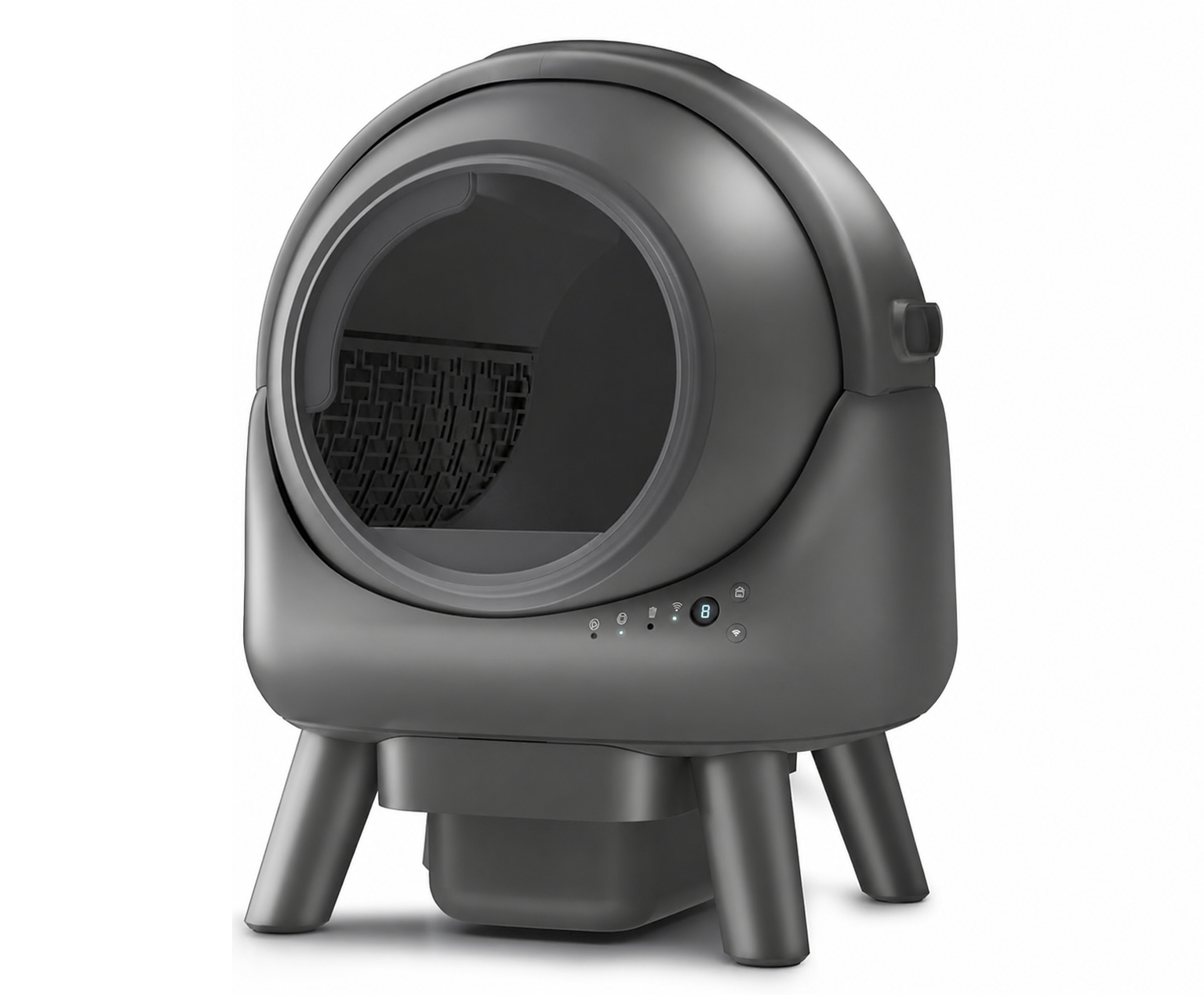Смарт-туалет для котів ELS PET Q1 Smart Cat Litter Box самоочисний з керуванням через додаток