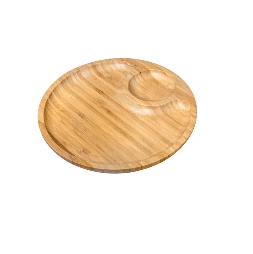 Блюдо Wilmax Bamboo круглое 35,5 см 2 секции (771045 WL)