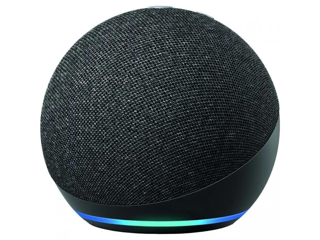 Портативна колонка розумна Amazon Echo Dot 5th Gen Charcoal Чорний (B09B8V1LZ3)