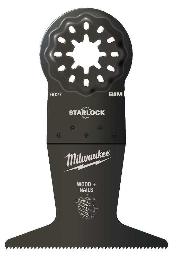 Біметалеве полотно 65 мм MILWAUKEE по деревині із цвяхами (48906027)