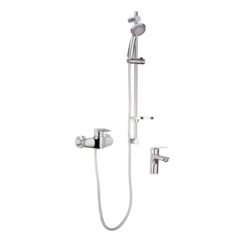 Комплект смесителей для ванной Haiba HANSBERG SET 2 (HB0901) Комплект смесителей для ванной Haiba HANSBERG SET 2 (HB0901)