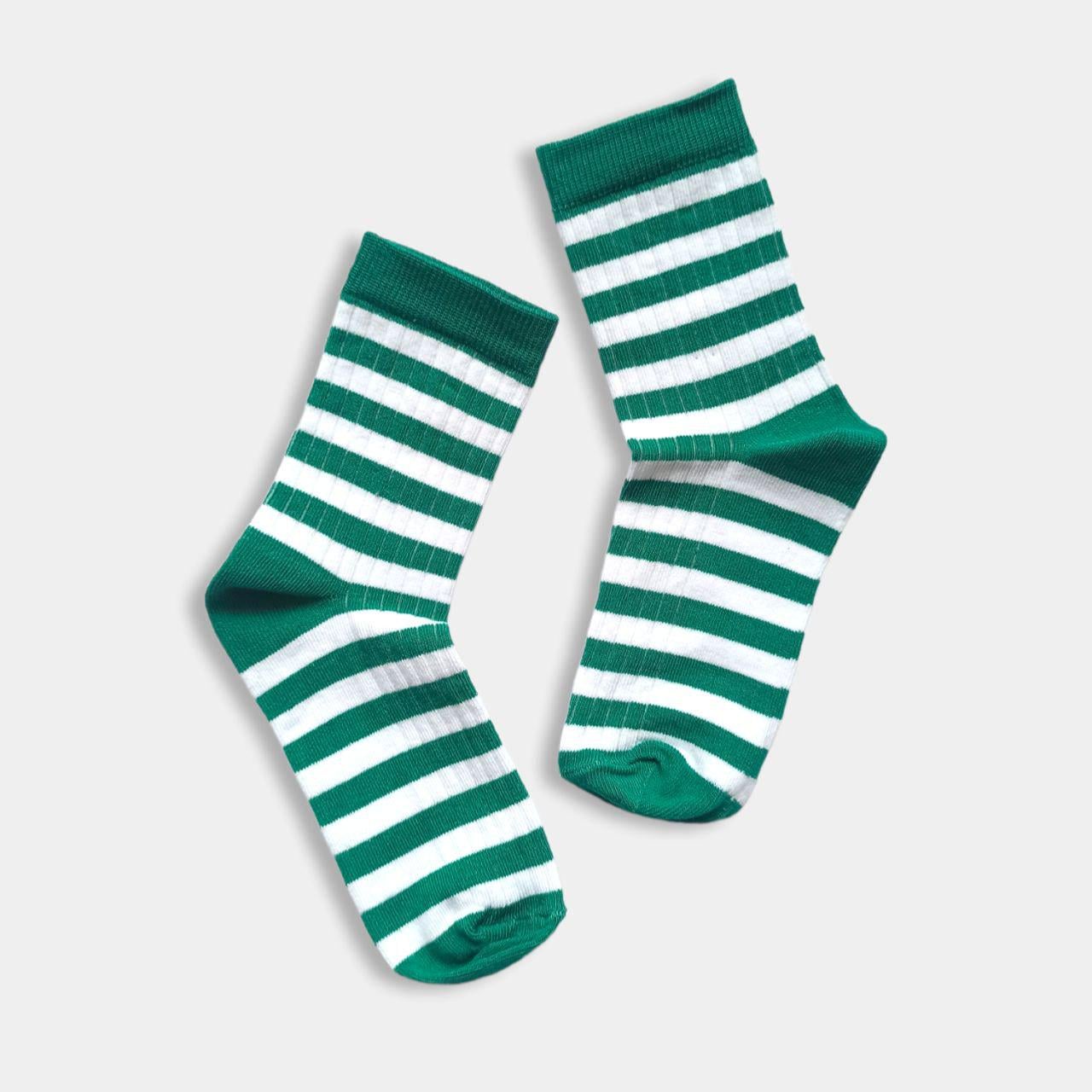 Носки детские TwinSocks р. 22-24 полоска Черный/Белый (362)