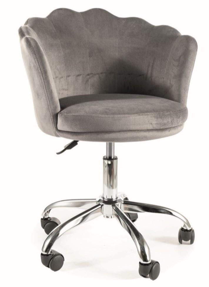 Кресло компьютерное поворотное Signal Серый (OBRROSEVSZ) Кресло компьютерное поворотное Signal Серый (OBRROSEVSZ)