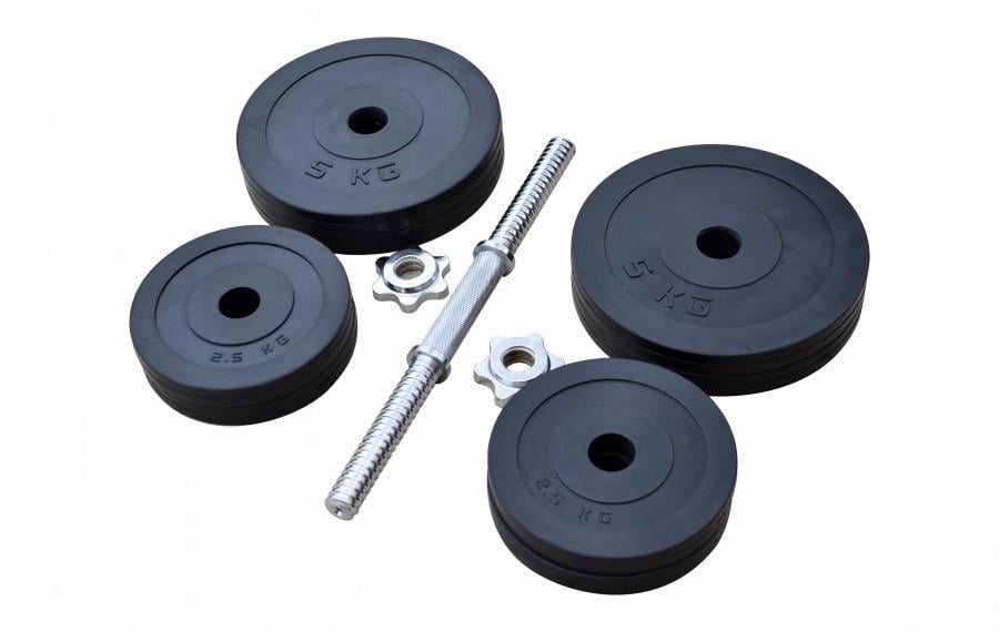 Гантель прорезиненная 31 кг (RN_OD31) - фото 5 Гантель прорезиненная 31 кг (RN_OD31) - фото 5