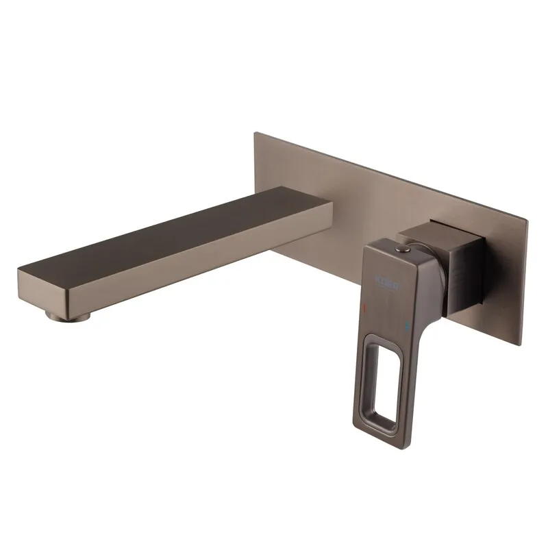 Змішувач для умивальника KOER KB-16009-07 вбудований Graphite KR5981) Змішувач для умивальника KOER KB-16009-07 вбудований Graphite KR5981)