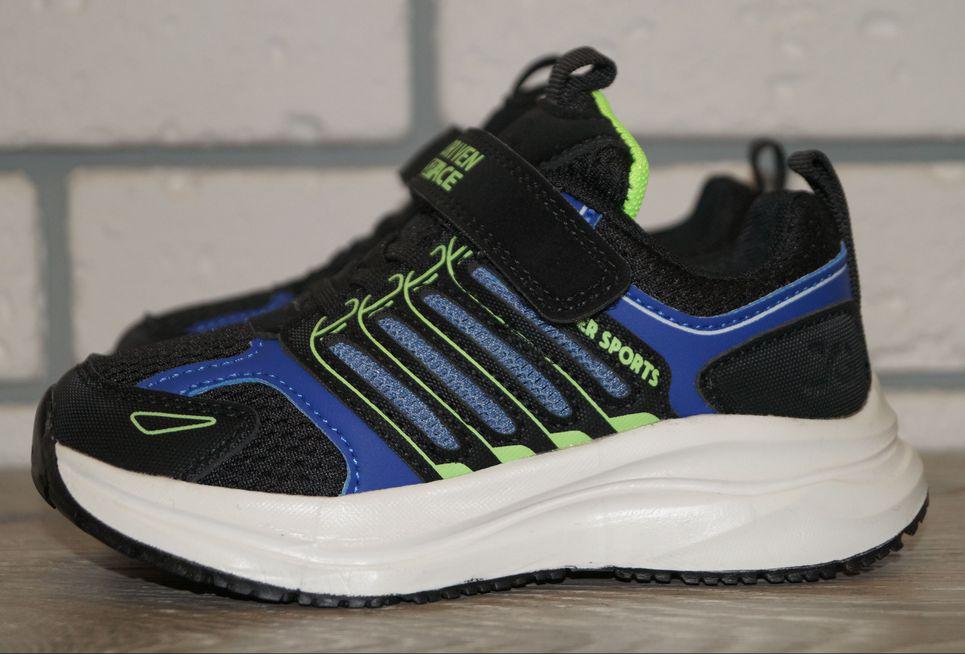 Кросівки спортивні Jong Golf р. 27 17 см Чорний/Синій (31540-27)