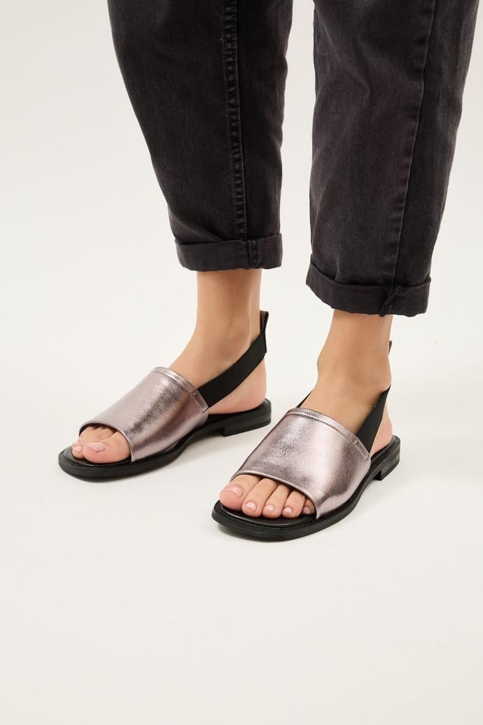 Босоножки женские LONZA кожаные р. 38 Бронзовый (195814)