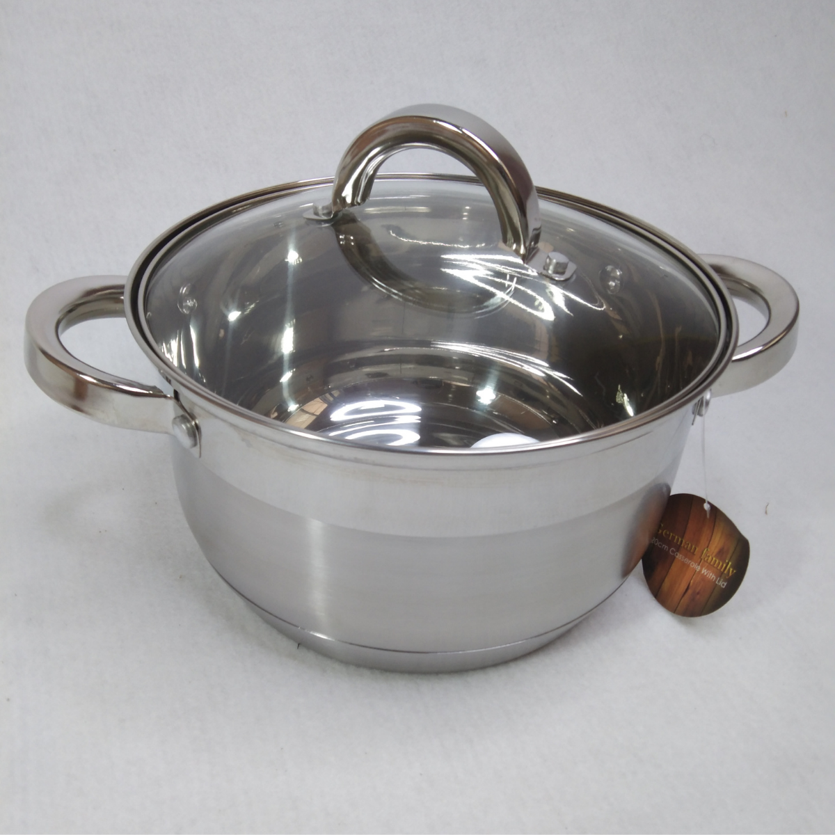 Кастрюля с крышкой German Family GF-2049 из нержавеющей стали 35 л Серебристый Кастрюля с крышкой German Family GF-2049 из нержавеющей стали 35 л Серебристый