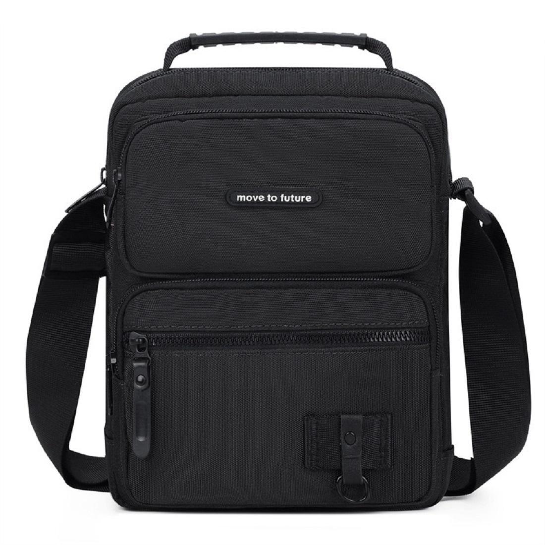 Мужская сумка через плечо Royal Bag AT09-T-23909A Черный (7974)