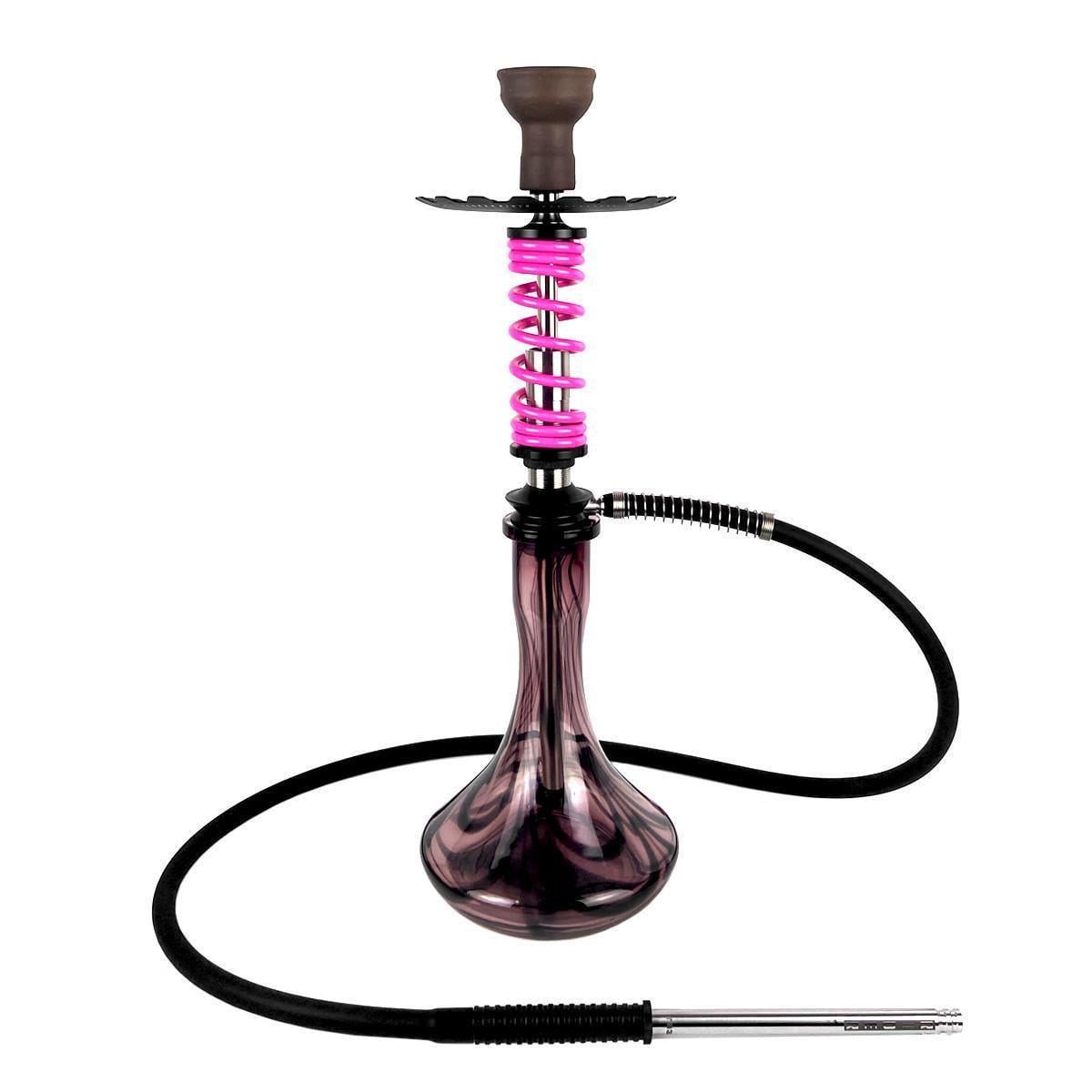Кальян Hookah Trumpet Rider S Pink колба Craft DC Violet