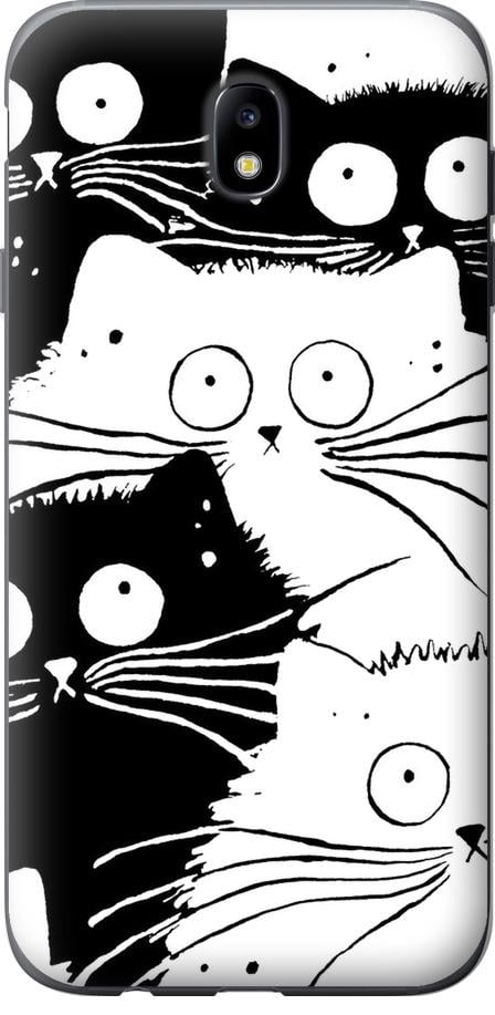 Чехол на Samsung Galaxy J7 J730 (2017) Коты v2 (3565u-786-42517) Чехол на Samsung Galaxy J7 J730 (2017) Коты v2 (3565u-786-42517)