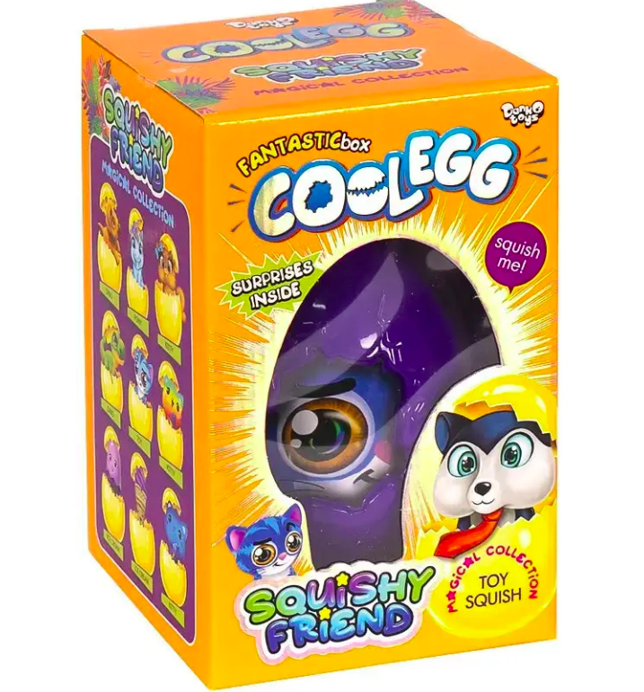 Набір сюрприз для дитячої творчості Cool Egg (CE-02-01 DANKO)