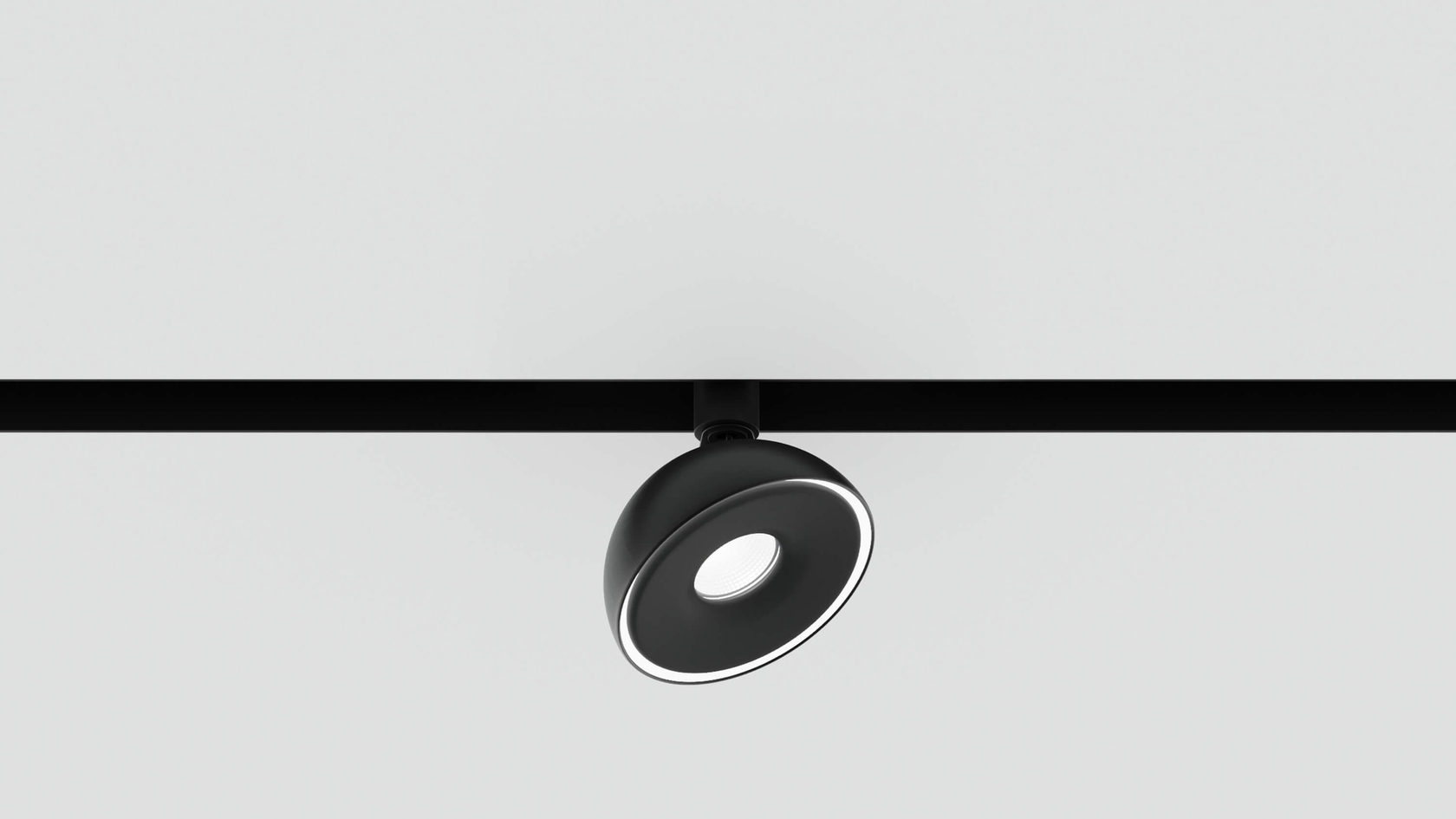 Світильник поворотний спрямованого світла LiGHT HUB DISK 4000K BK (4456410)