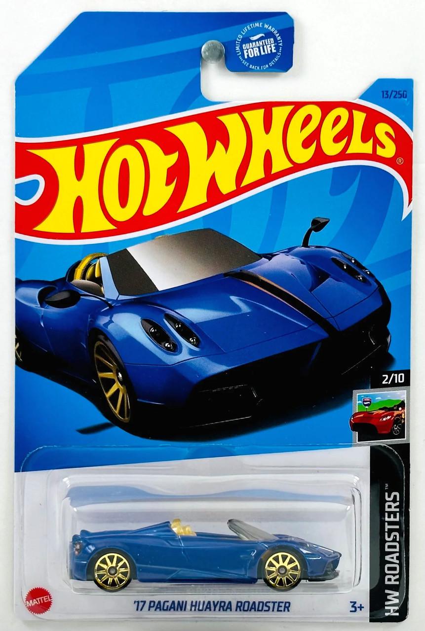 Игрушечная машинка Hot Wheels '17 Pagani Huayra Roadster 2023 Roadsters №013 (HKK08)