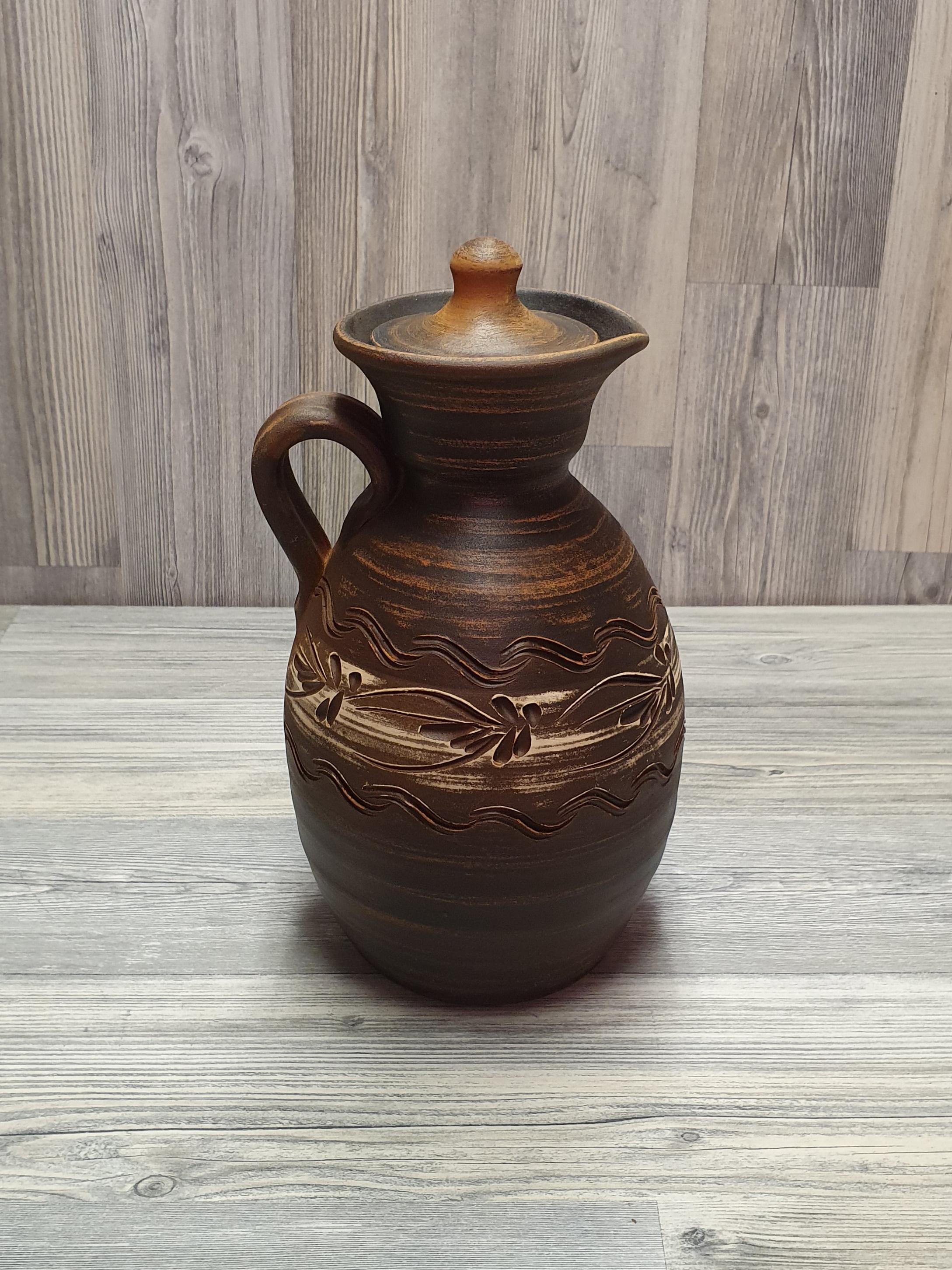 Штоф из красной глины (5146) - фото 4 Штоф из красной глины (5146) - фото 4