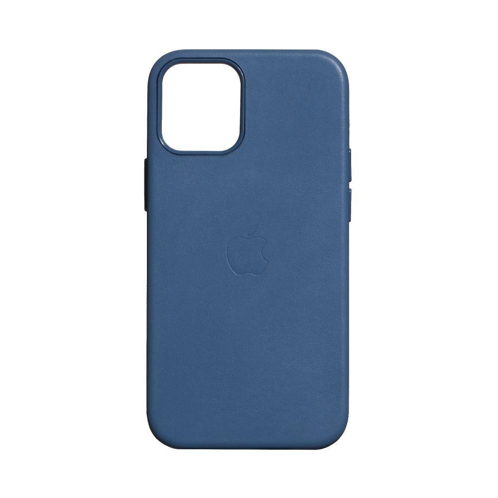 Шкіряний чохол Epic Leather Case (AA) with MagSafe для IPhone 12 Mini Cosmos Blue