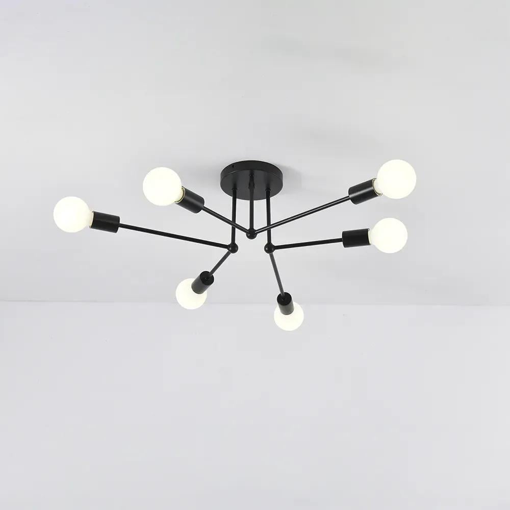 Люстра ESLLSE BELFAST 6xE27 R 740x190/220V/IP20 Black (27712794)