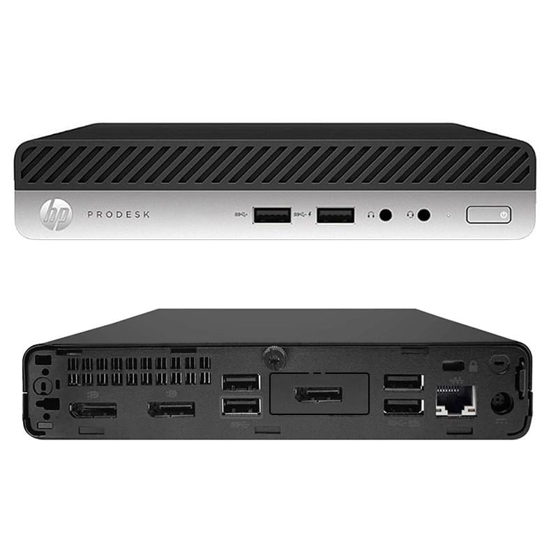 Моноблок HP/MSI ProDesk 400 G4 s1151 Core i3-8100T/8GB/SSD256GB 27" Black (28525393) - фото 5