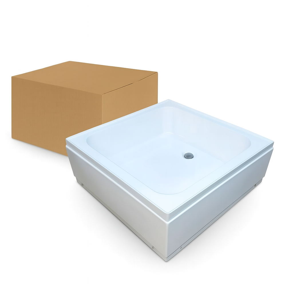 Душевой поддон KO&PO квадратный акриловый 80х80х30 см (C10333)