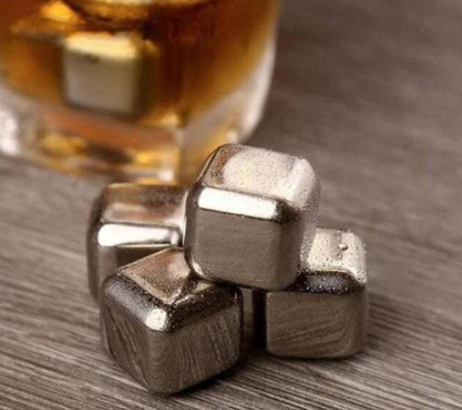 Камни для виски металлические Circle Joy Ice Cubes (CJ-BK03) - фото 4 Камни для виски металлические Circle Joy Ice Cubes (CJ-BK03) - фото 4