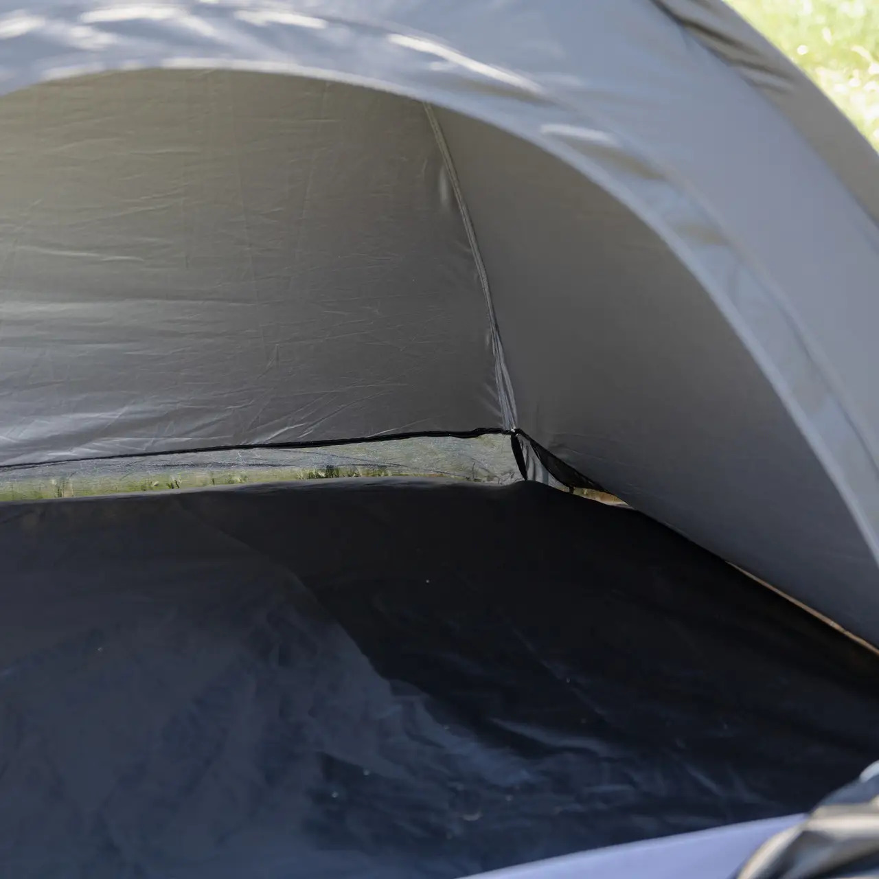 Палатка туристическая 2-местная 200х150х120 см Черный (bb647d40) - фото 3