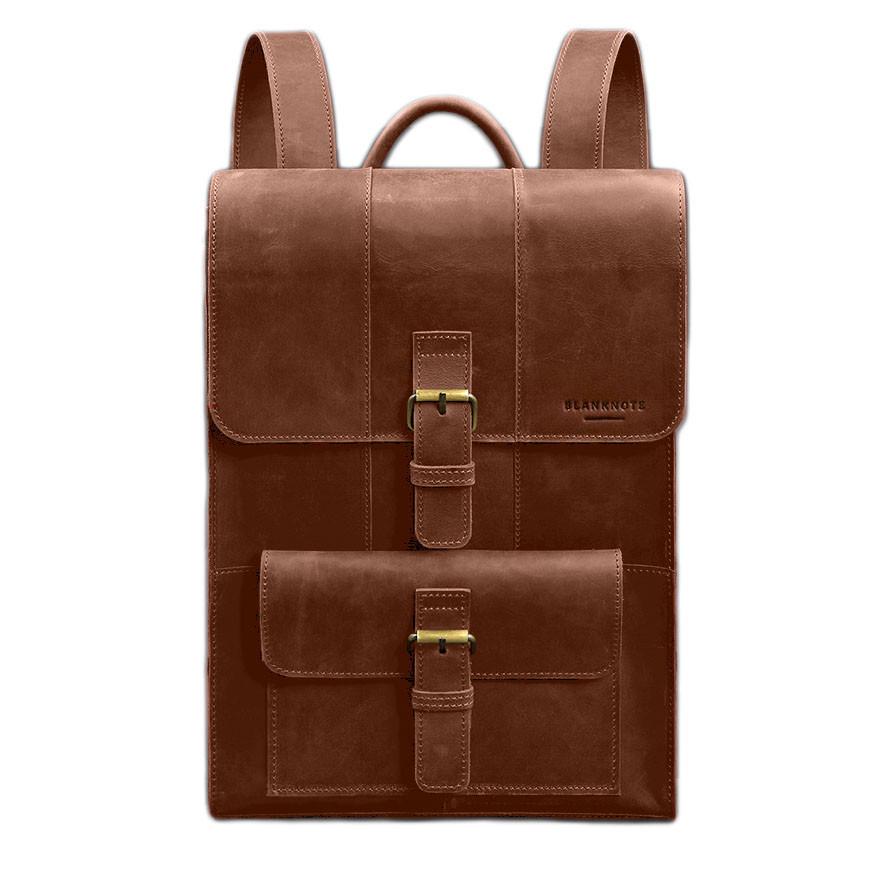 Рюкзак кожаный Brit Crazy Horse Светло-коричневый (A-028023)