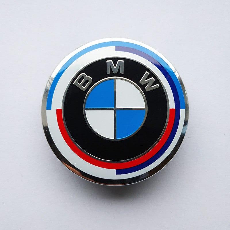Ковпачки в диски BMW ювілейні 50 років 68 мм 4 шт. (2557340589)