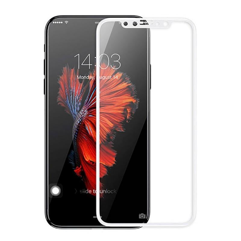 Защитное стекло Mocolo для Apple iPhone X Full Glue 5D 0,33 мм White