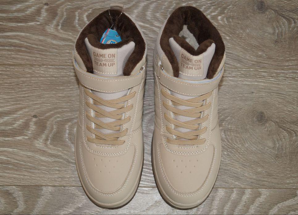 Хайтопы зимние детские BBT kids р. 34 21,5 см Бежевый (31568-34) - фото 5 Хайтопы зимние детские BBT kids р. 34 21,5 см Бежевый (31568-34) - фото 5