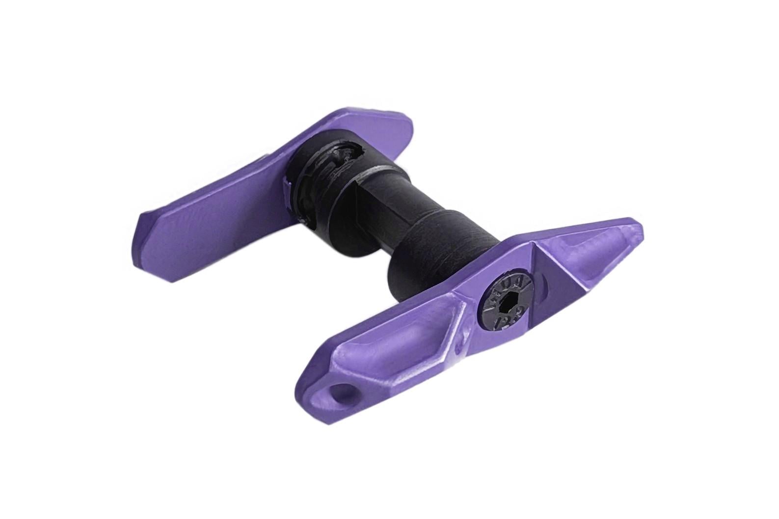 Двухсторонний селектор предохранителя XGUN Ambi Safety 60/90 AR-15 Purple