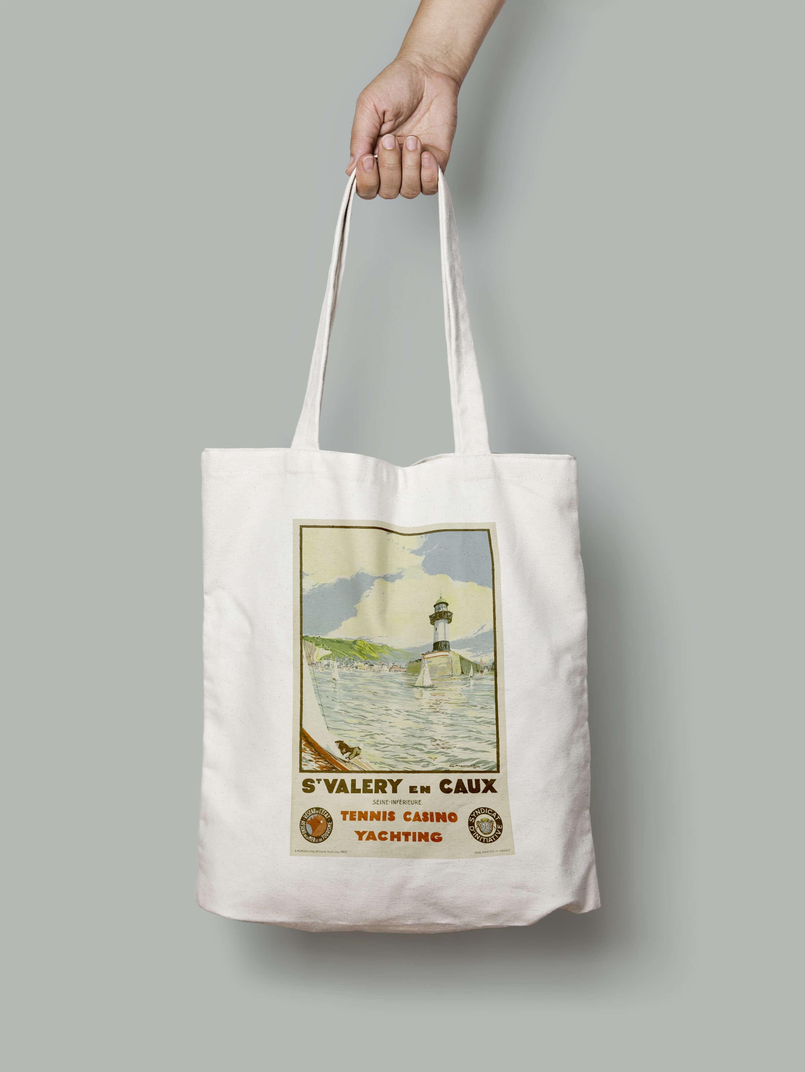 Эко-сумка Морской маяк шопер (st_valery_en_caux_france_Bag)