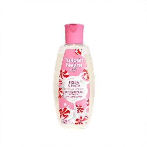Масло для тела Tulipan Negro Strawberry&Cream Body Oil 200 мл (32123853)
