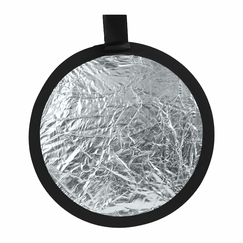 Фото отражатель-рефлектор Tianrui C001 Silver-White светоотражатель 30 сm 2 в 1
