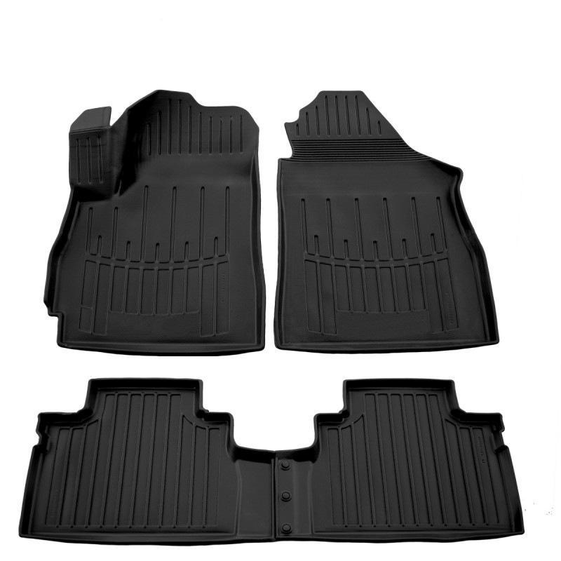 Коврики Stingray 3D Stingray для Jetour X70 полиуретан Черный